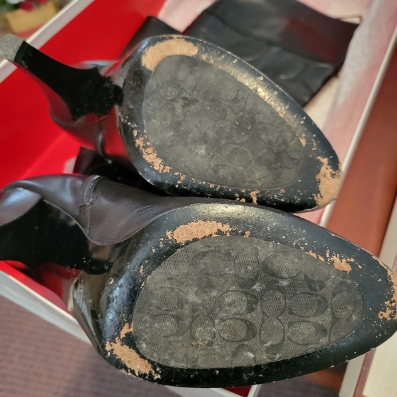 Leather Coach boots - Picture 8 of 8